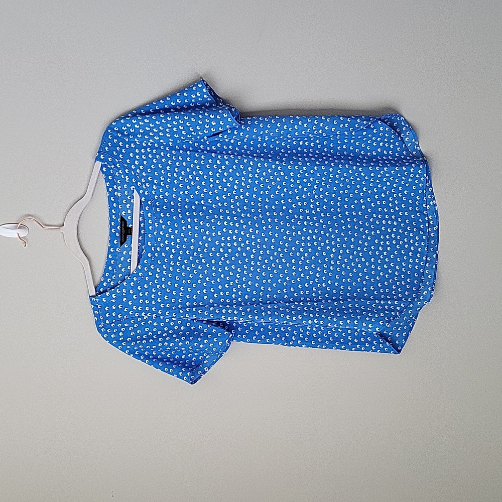 Banana Republic Blue Tunic Blouse